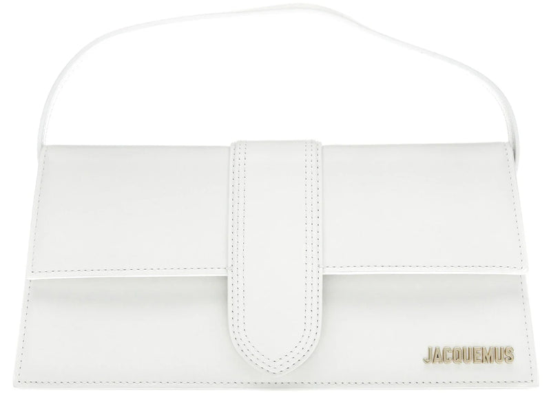 jacquemus le bambino long shoulder bag white