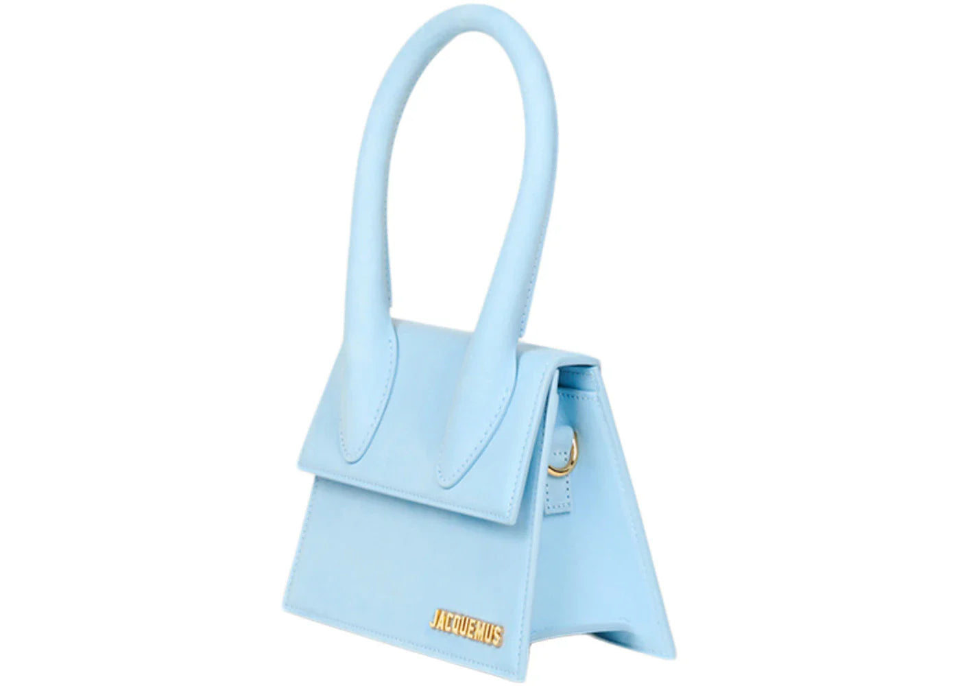 jacquemus le chiquito moyen signature handbag light blue