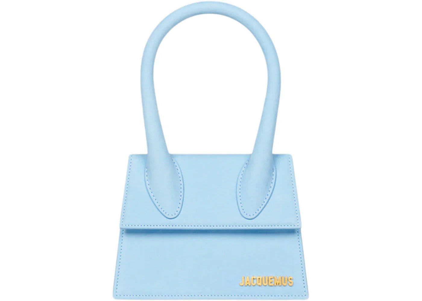 jacquemus le chiquito moyen signature handbag light blue