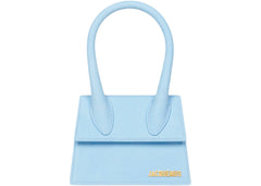 jacquemus le chiquito moyen signature handbag light blue