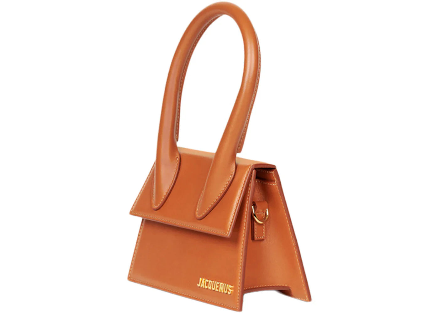 jacquemus le chiquito moyen signature handbag light brown