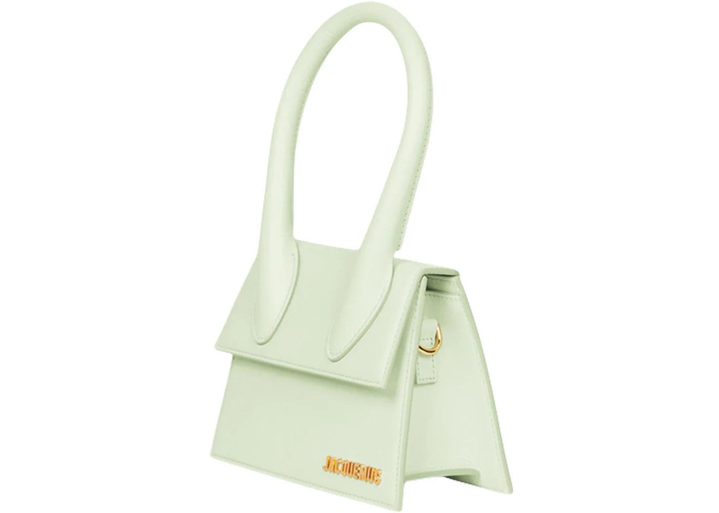 jacquemus le chiquito moyen signature handbag light green