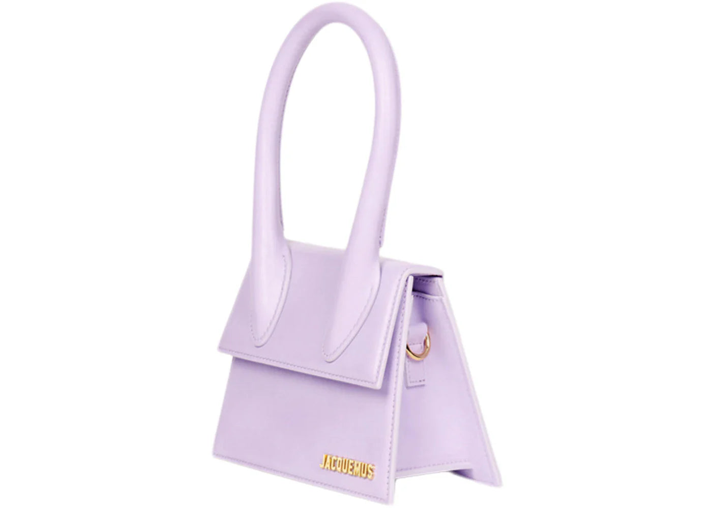jacquemus le chiquito moyen signature handbag lilac