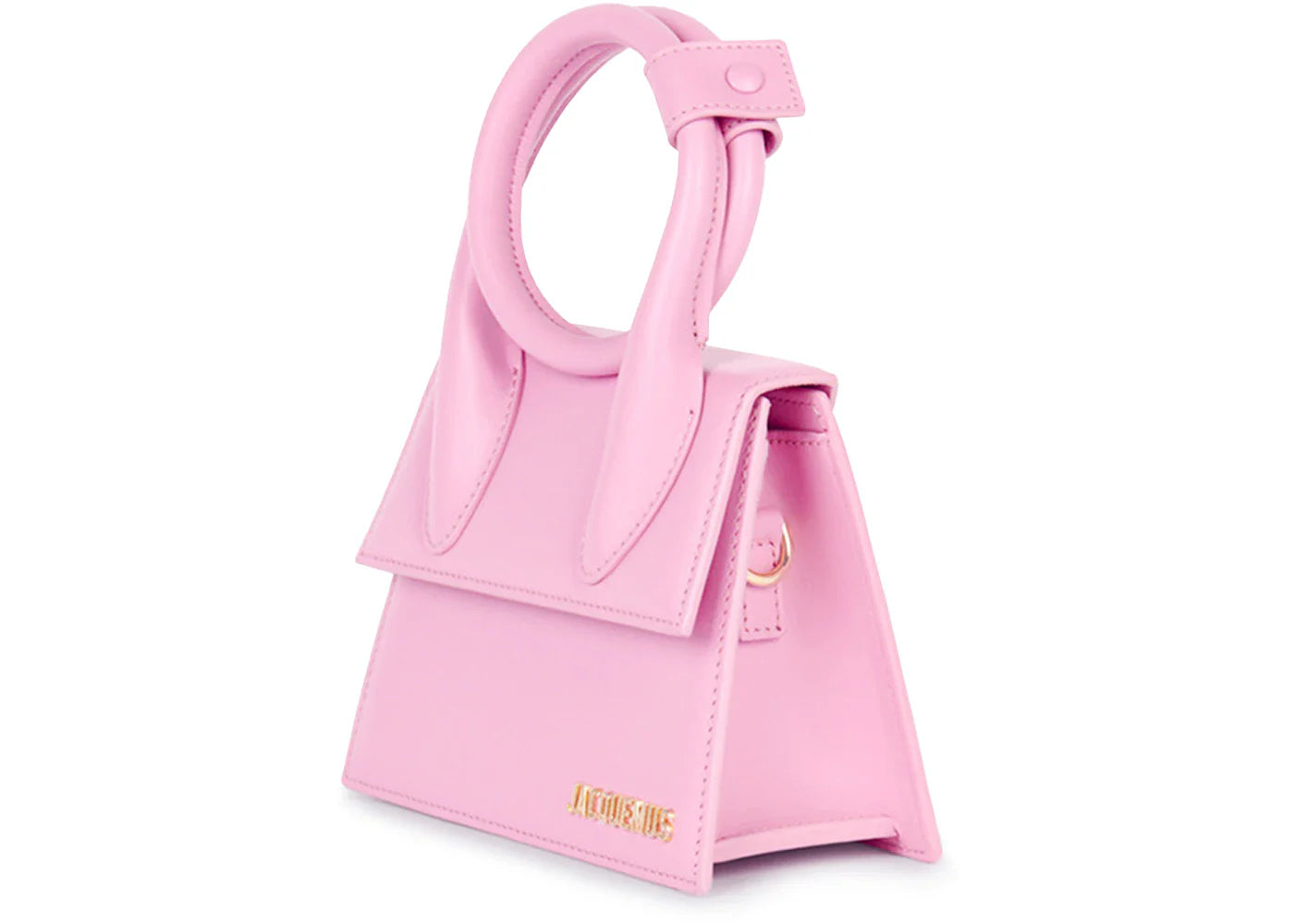 jacquemus le chiquito noeud bag light pink