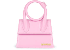 jacquemus le chiquito noeud bag light pink