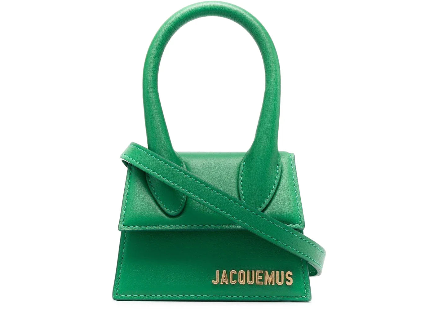 jacquemus le chiquito top-handle bag mini green