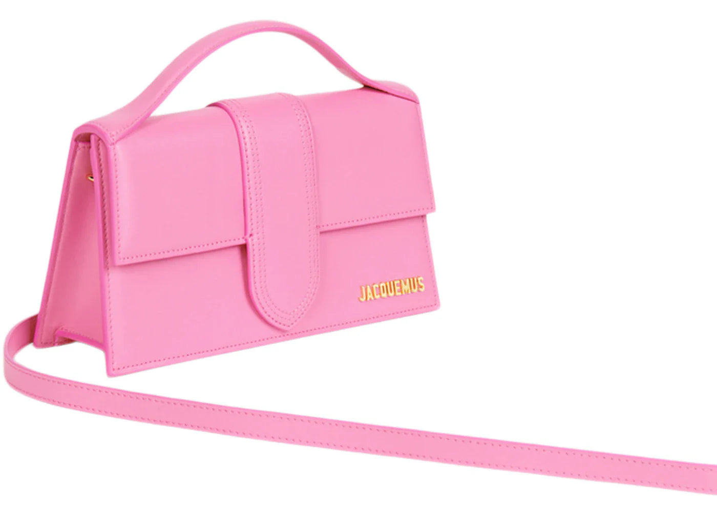 Jacquemus Le Grand Bambino Crossbody Flap Bag Pink