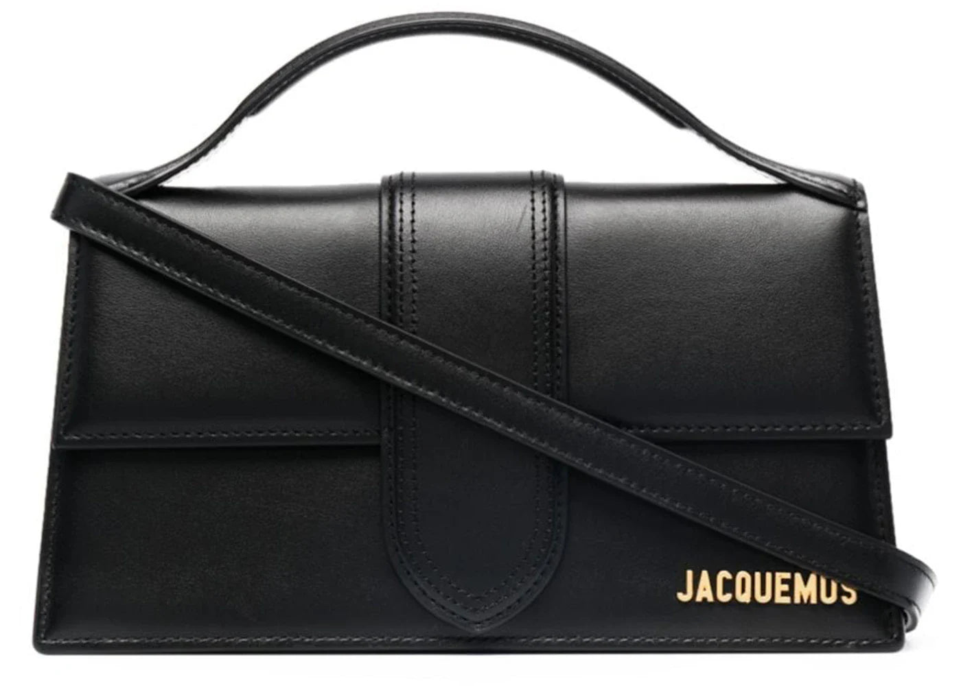 jacquemus le grand bambino crossbody strap handbag black