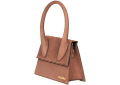 jacquemus le grand chiquito large signature handbag brown