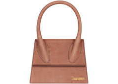 jacquemus le grand chiquito large signature handbag brown