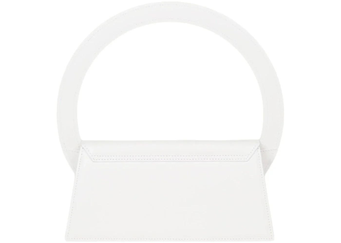 Jacquemus Le Sac Rond Circle Purse White