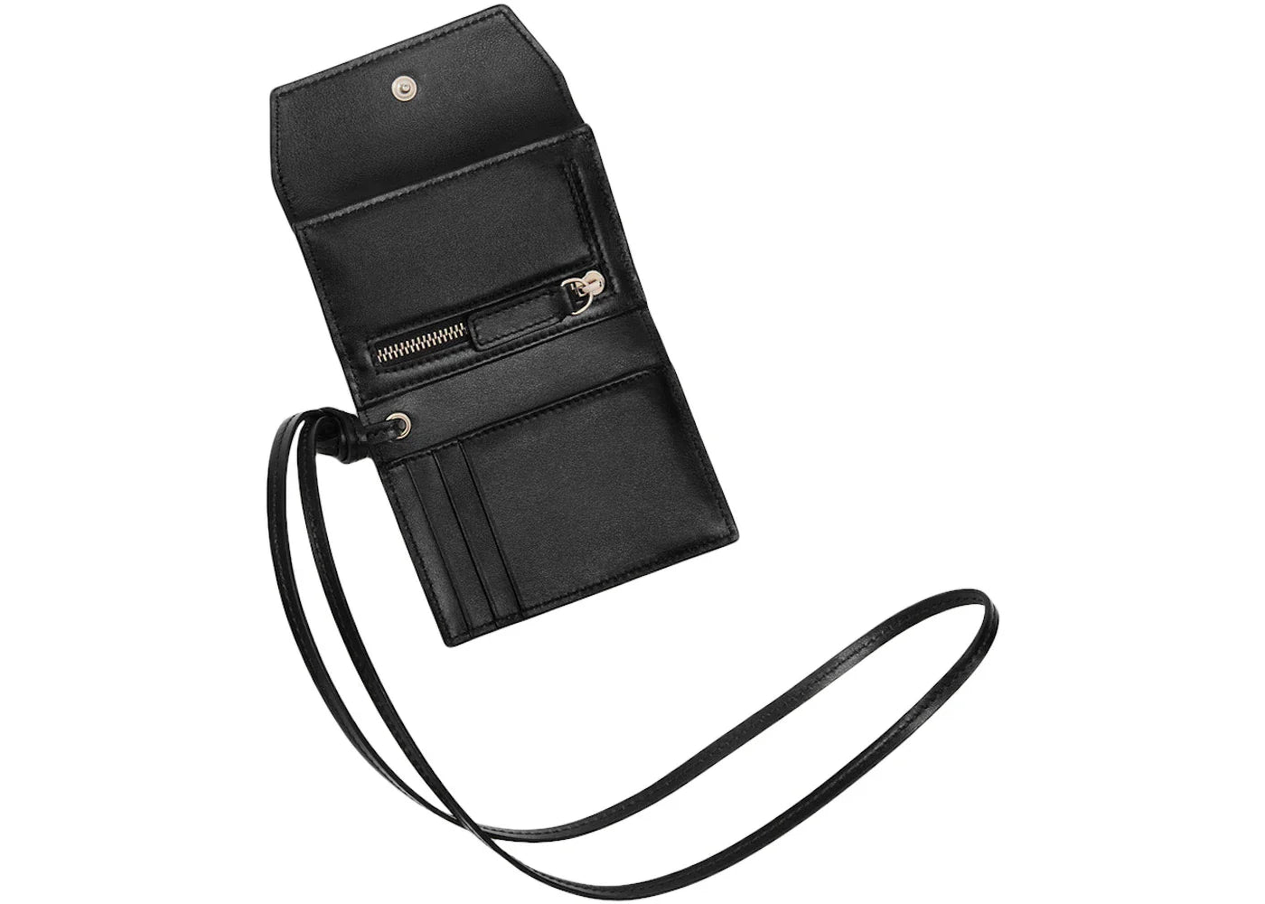 Jacquemus Le Porte Jacquemus Envelope Wallet Black