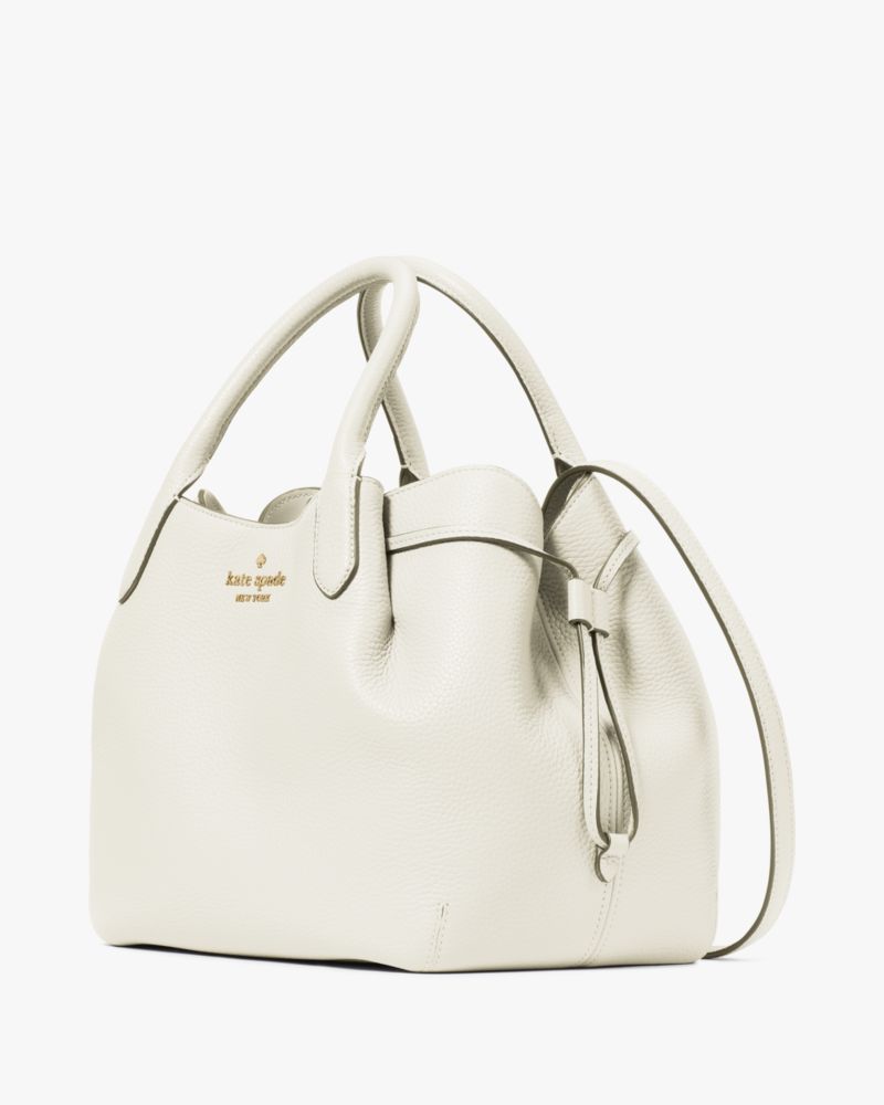 KateSpade Dumpling Large Satchel Bag Meringue