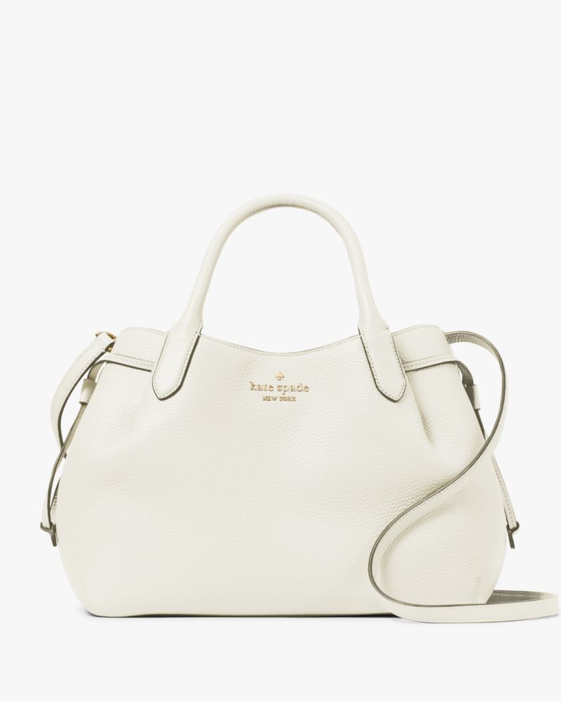 KateSpade Dumpling Large Satchel Bag Meringue