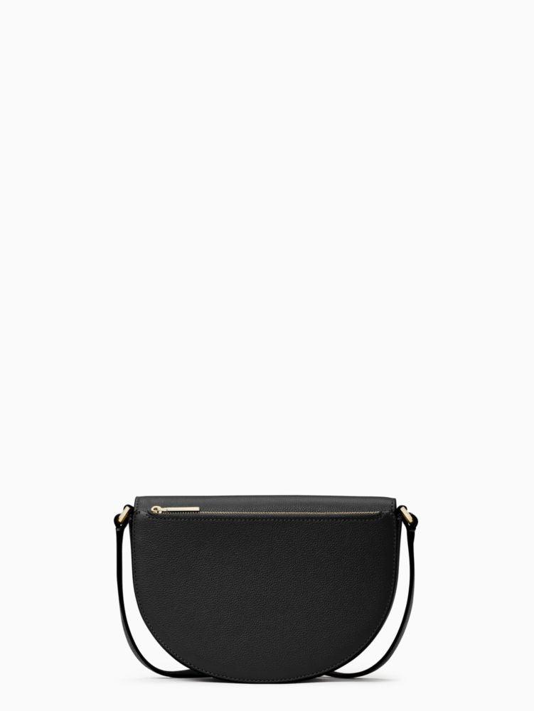 KateSpade Luna Crescent Crossbody Black