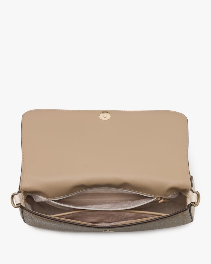 KateSpade HUDSON convertible shoulder bag  Timeless Taupe Multi