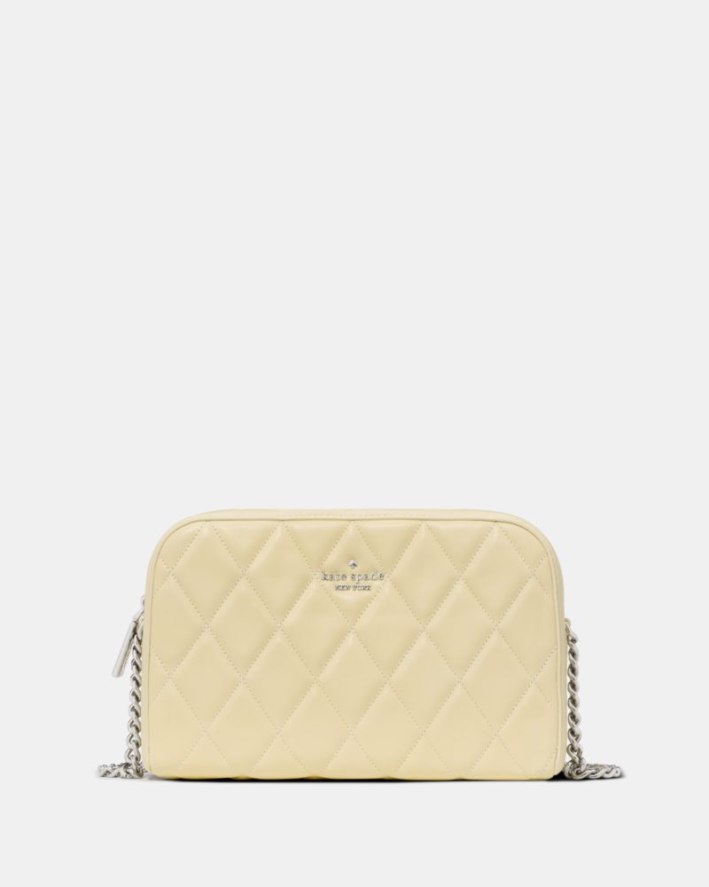 KateSpade Carey Chain Camera Bag Lemon Fondant