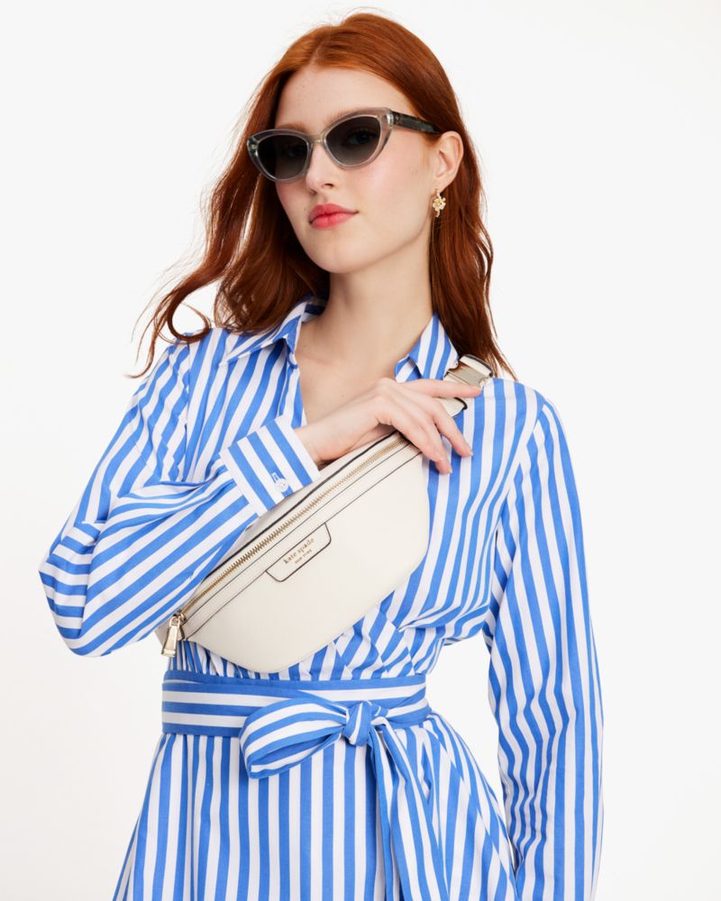 KateSpade Hudson Belt Bag Parchment