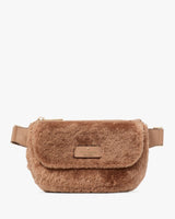 KateSpade Rosie Faux Fur Belt Bag Light Fawn