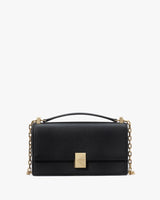 KateSpade Deco Mini Flap Chain Crossbody Black