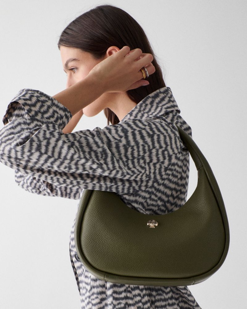 KateSpade Kayla Crescent Shoulder Bag Seaweed