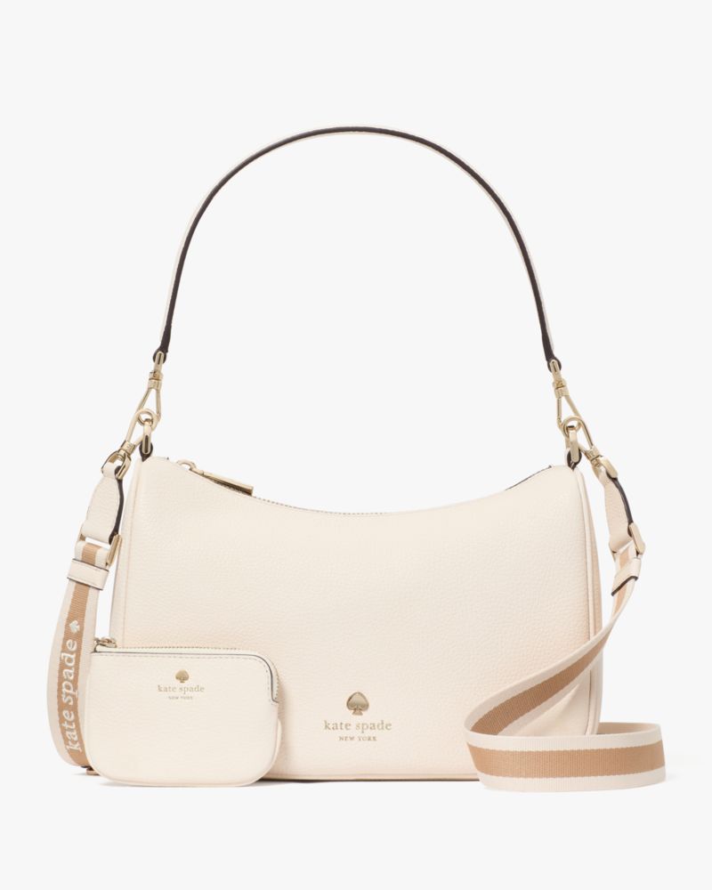 KateSpade Emma Shoulder Bag Parchment
