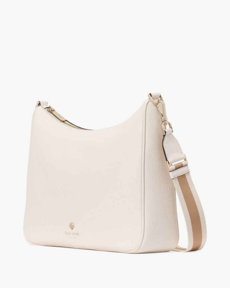 KateSpade Emma Large Crossbody Bag Parchment