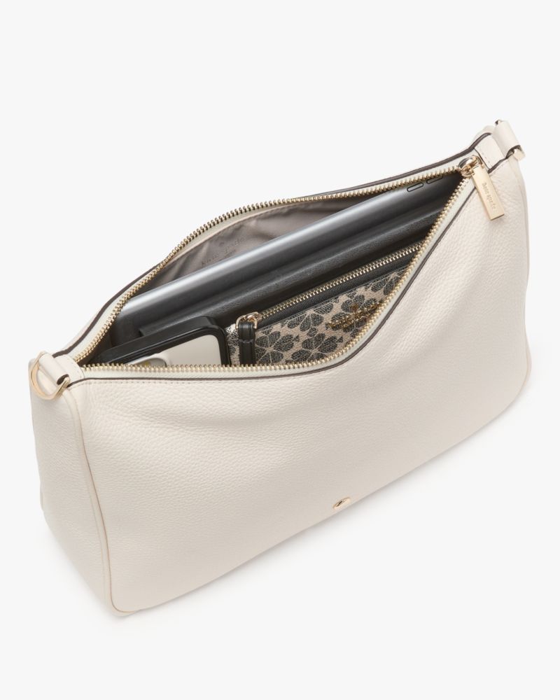 KateSpade Emma Large Crossbody Bag Parchment