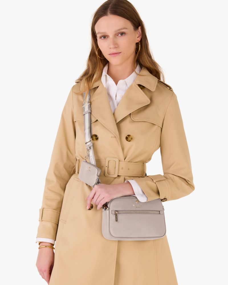 KateSpade Emma Camera Bag Cozy Grey