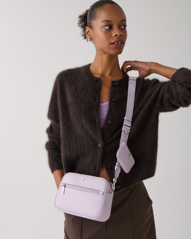 KateSpade Emma Camera Bag Light Frozen Lilac