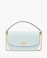 KateSpade Krista Patent Chain Crossbody Hazy Morning