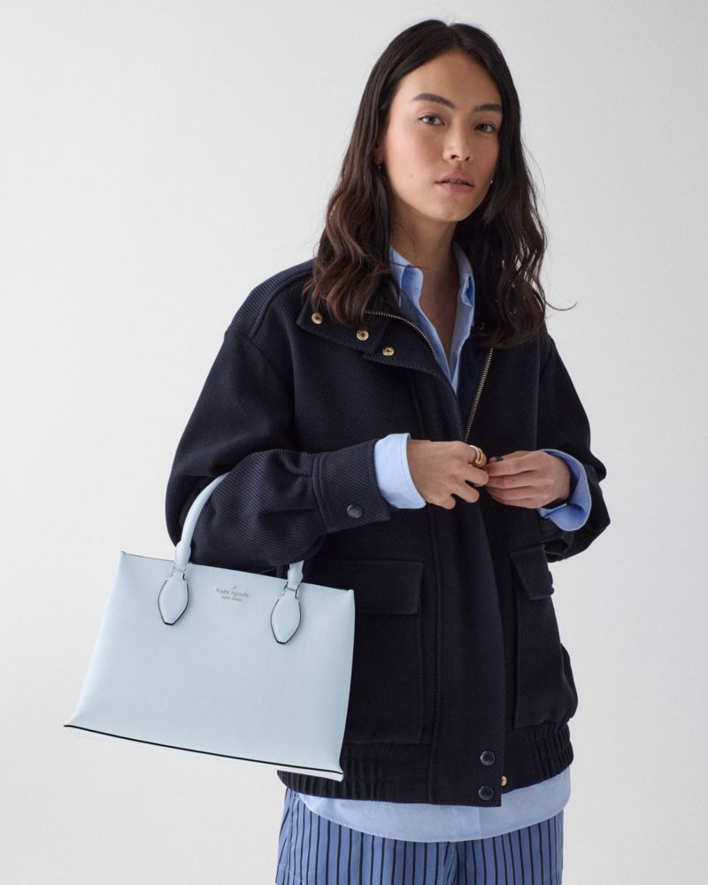 KateSpade Rae Medium Satchel Pale Sapphirine