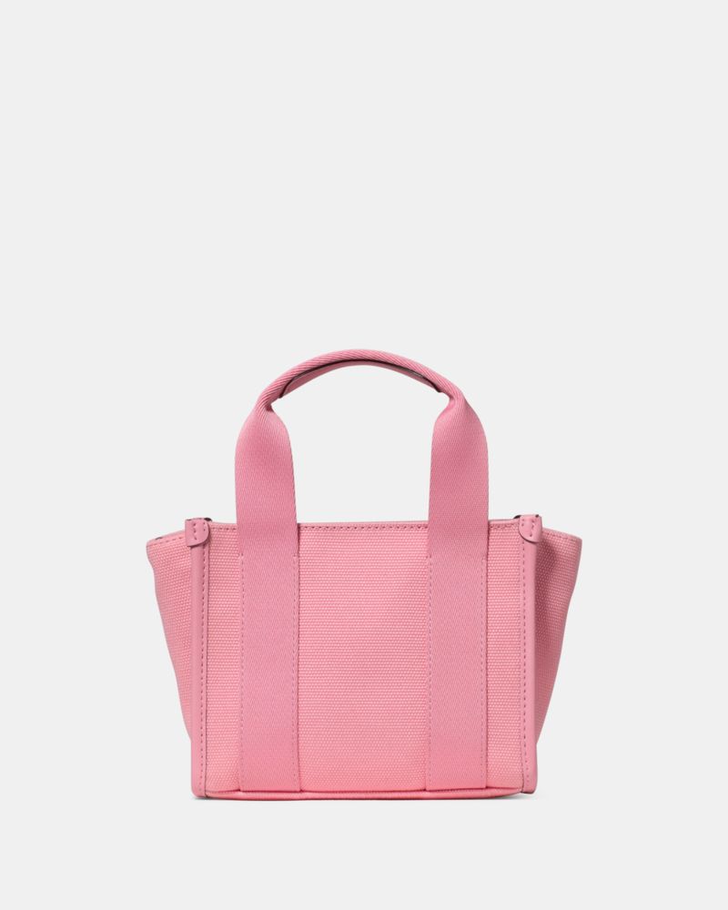 KateSpade Kip Canvas Mini Tote Bag Grapefruit Soda