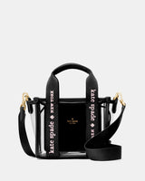KateSpade Kip Clear Mini Tote Black