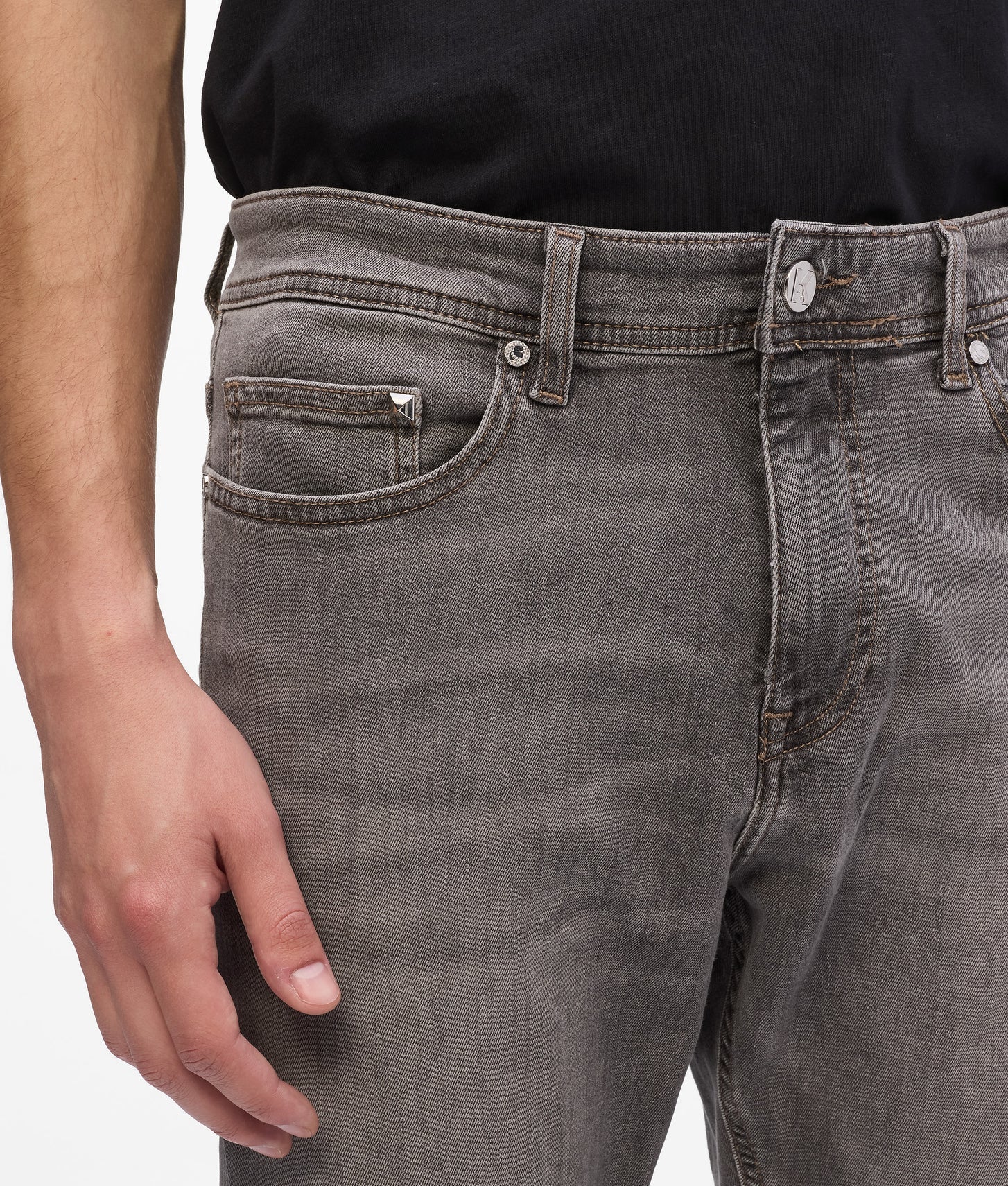 Karl Lagerfeld Classic Jeans Silver