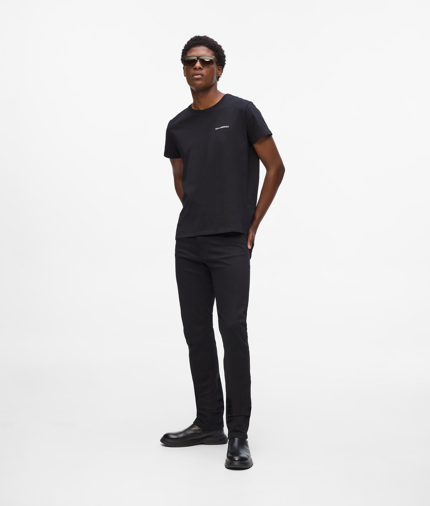 Karl Lagerfeld Classic Jeans Black Denim