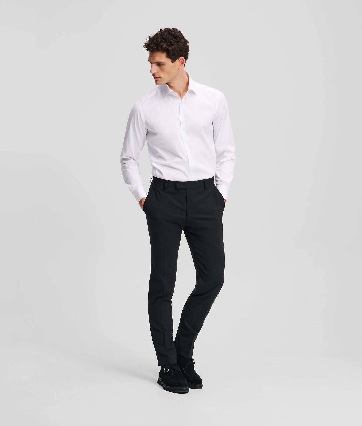 Karl Lagerfeld Modern-Fit Shirt White