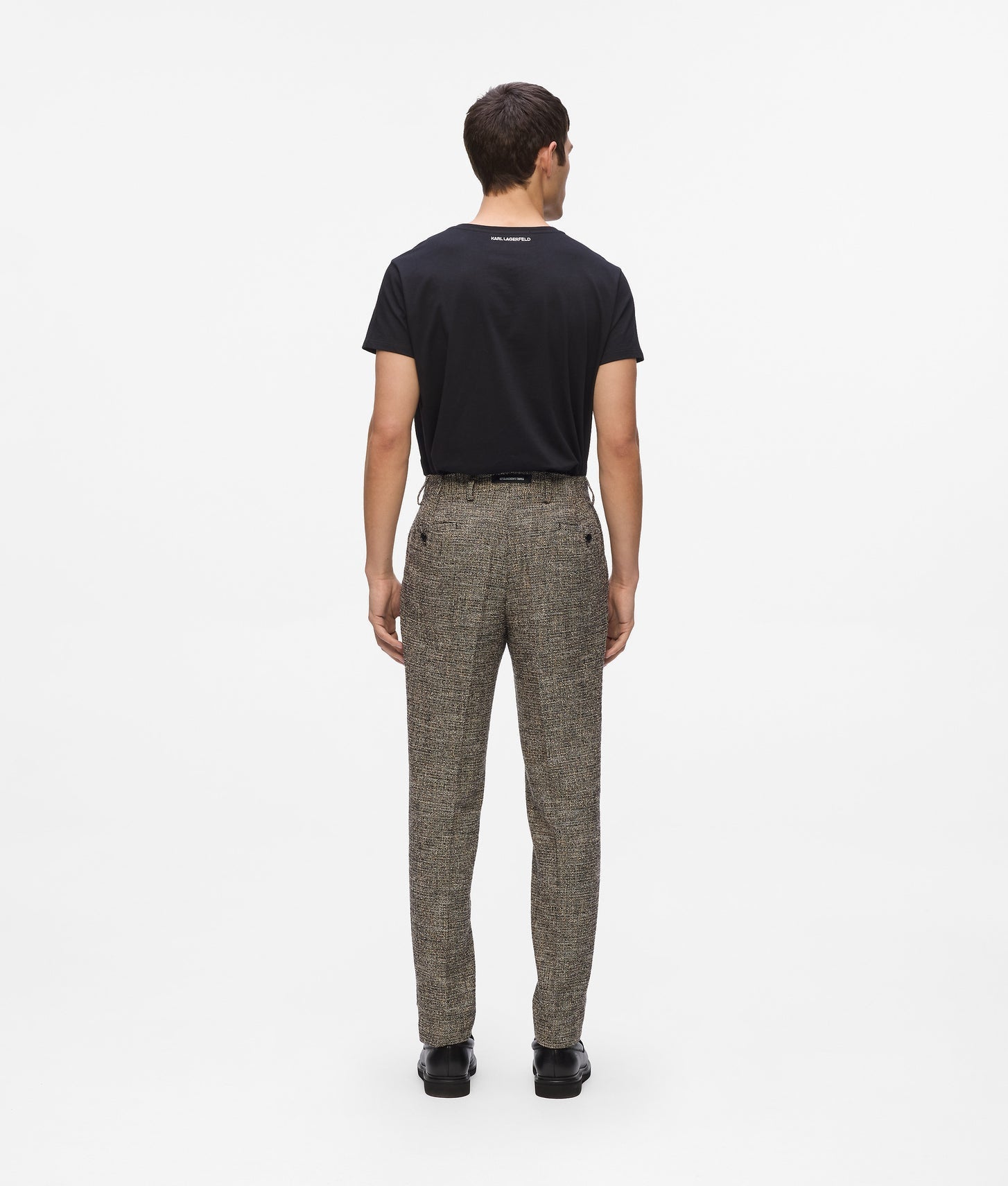 Karl Lagerfeld Tailored Pants Black/Brow