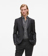 Karl Lagerfeld Slim-Fit Black Blazer Black