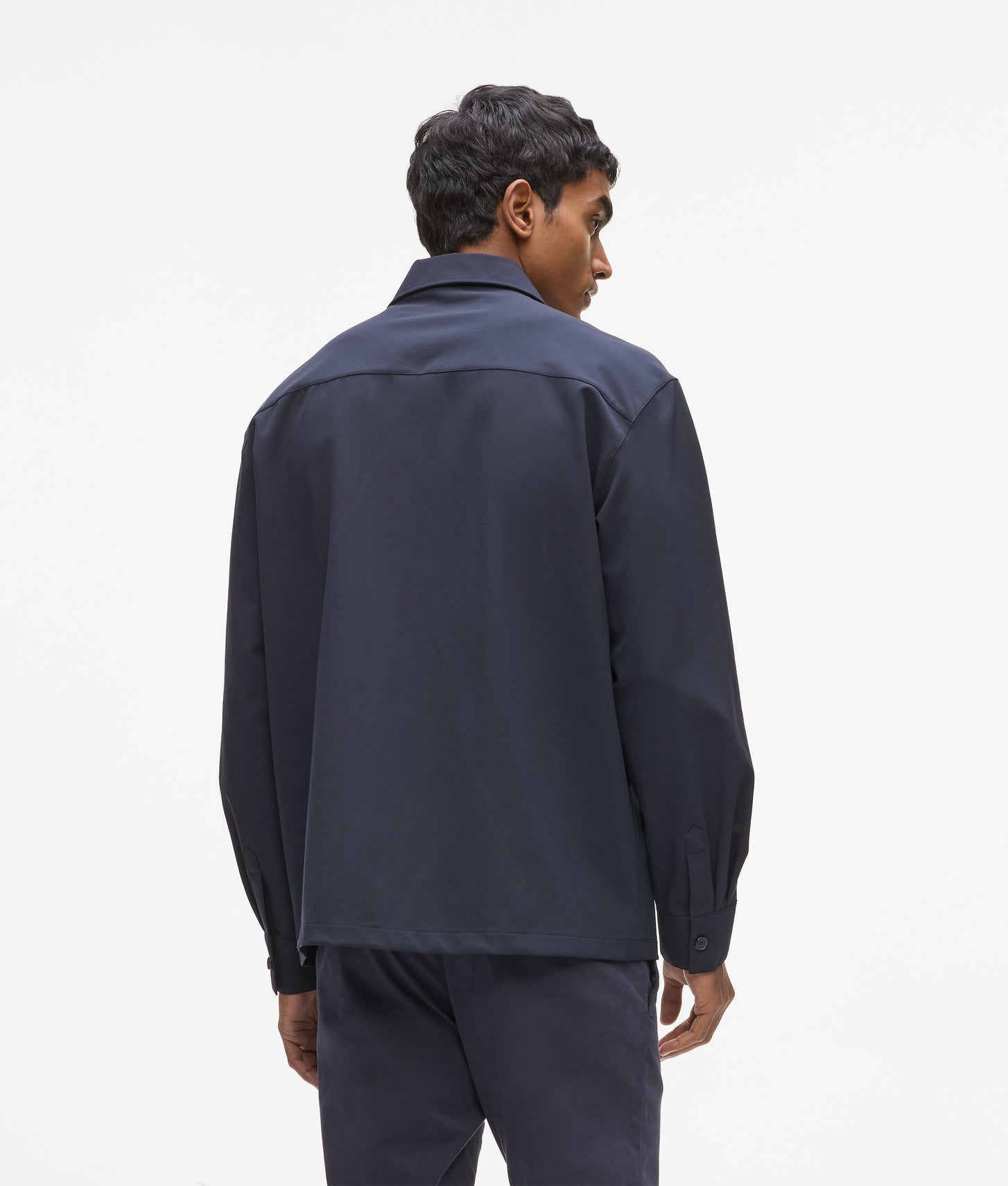 Karl Lagerfeld Patch Pocket Shirt Night Blue