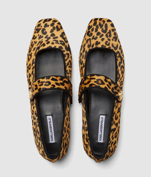 KarlLagerfeld Khardware Mini Leopard Tote Bag Leopard
