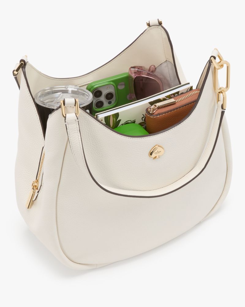 KateSpade Kayla Large Triple Compartment Shoulder Bag Meringue