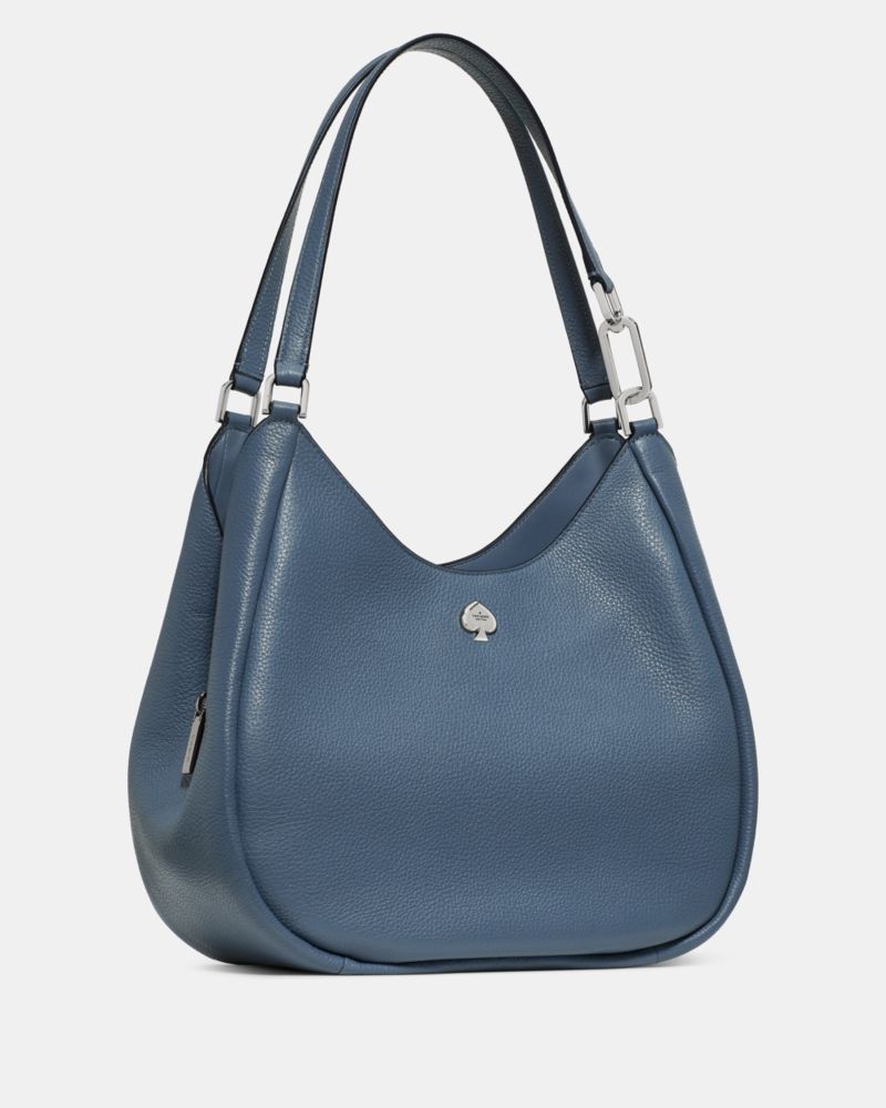 KateSpade Kayla Large Triple Compartment Shoulder Bag Twilight Blue