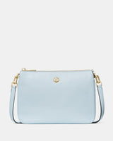 KateSpade Kayla Small Triple Compartment Crossbody Crisp Sky