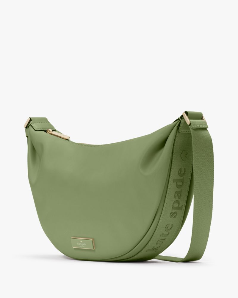 KateSpade Carter Nylon Sling Crossbody Bag Cedar Stand