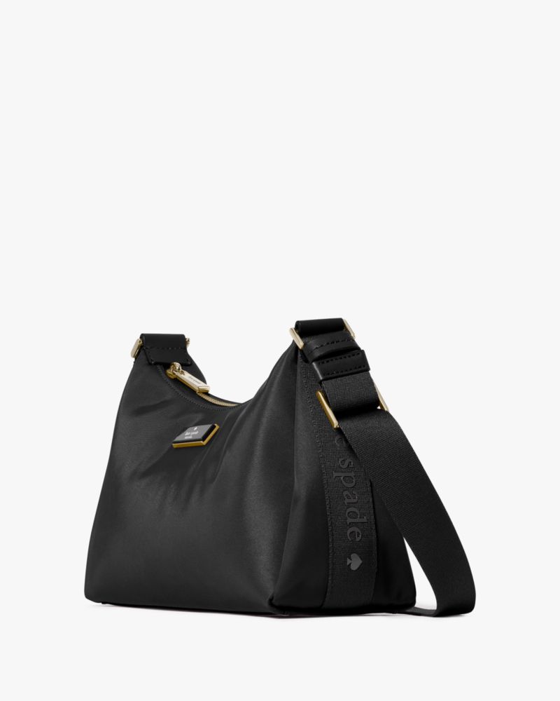 KateSpade Carter Nylon Shoulder Bag Black