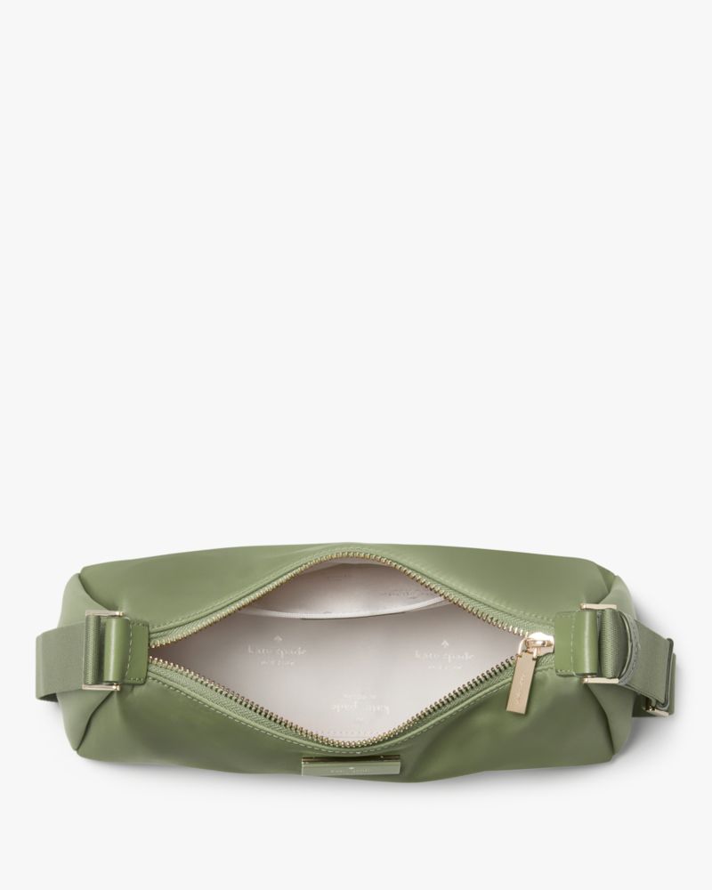 KateSpade Carter Nylon Small Shoulder Bag Cedar Stand