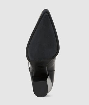 Karl Lagerfeld Flared Denim Dress Washed Black