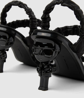 KarlLagerfeld Ikon Smooth Small Tote Bag Off White
