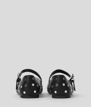 KarlLagerfeld Klj Box Logo Soft Half-Moon Shoulder Bag Black